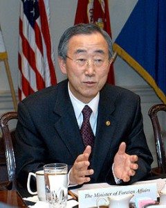 VN-leider Ban Ki Moon roept Cambodj op tot meer Rode Khmer-vervolgingen (Foto: Wiki-Commons)